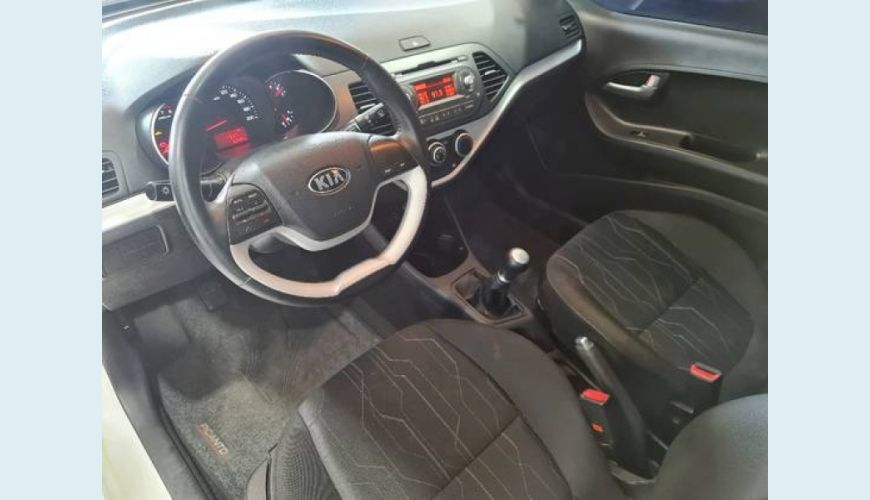 KIA PICANTO 1.0 EX 12V FLEX 4P - BRANCO - 2017 Foto 4 (Grande)