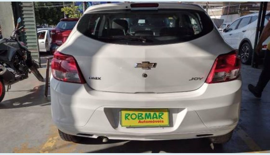 CHEVROLET ONIX 1.0 MPFI JOY 8V FLEX 4P - BRANCO - 2018 Foto 4 (Grande)
