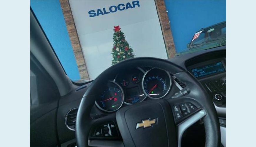 CHEVROLET CRUZE 1.8 LT 16V FLEX 4P - CINZA - 2014 Foto 4 (Grande)