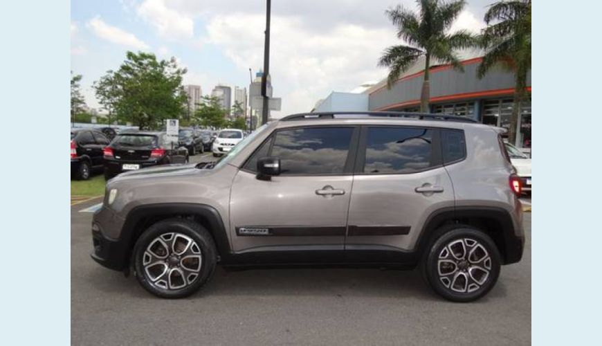 JEEP RENEGADE 1.8 16V FLEX LONGITUDE 4P AUT. - CINZA - 2018 Foto 4 (Grande)