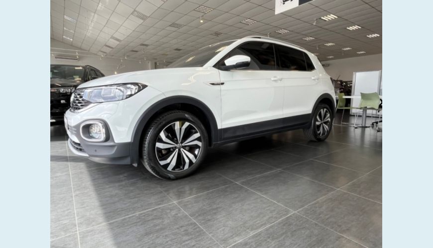 VOLKSWAGEN T-CROSS 1.4 250 TSI TOTAL FLEX HIGHLINE AUT. - BRANCO - 2024 Foto 4 (Grande)