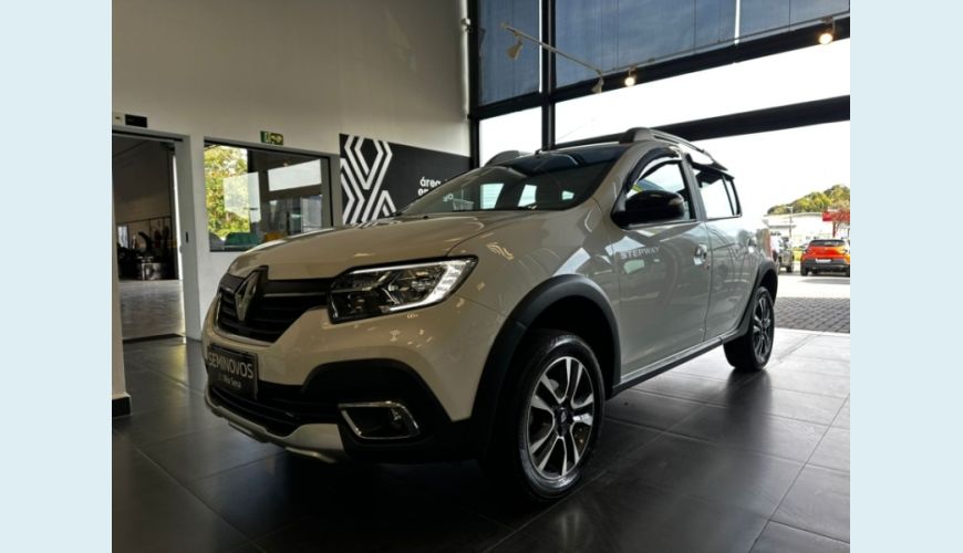 RENAULT STEPWAY 1.6 16V SCE FLEX ICONIC X-TRONIC - BRANCO - 2024 Foto 4 (Grande)