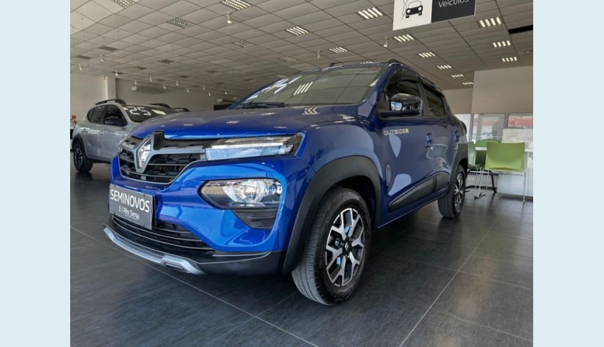 RENAULT KWID 1.0 12V SCE FLEX OUTSIDER MANUAL - AZUL - 2024 Foto 4 (Grande)