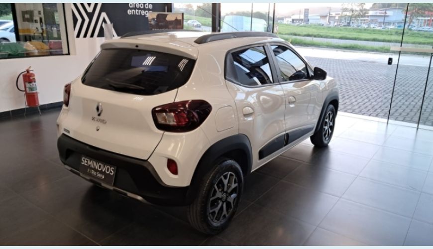 RENAULT KWID 1.0 12V SCE FLEX OUTSIDER MANUAL - BRANCO - 2023 Foto 4 (Grande)