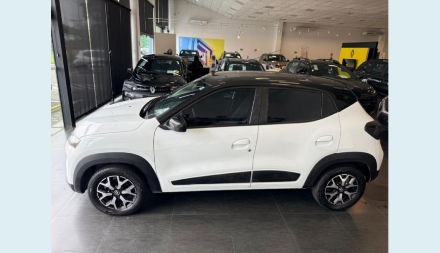 RENAULT KWID 1.0 12V SCE FLEX INTENSE MANUAL - BRANCO - 2023 Foto 4 (Grande)