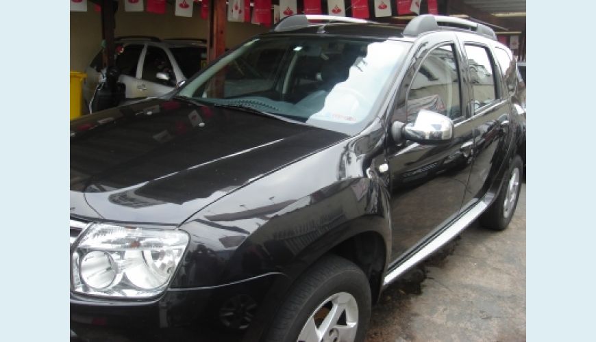 RENAULT DUSTER DYNAMIQUE 1.6 HI-FLEX 16V MEC. - PRETO - 2012 Foto 4 (Grande)
