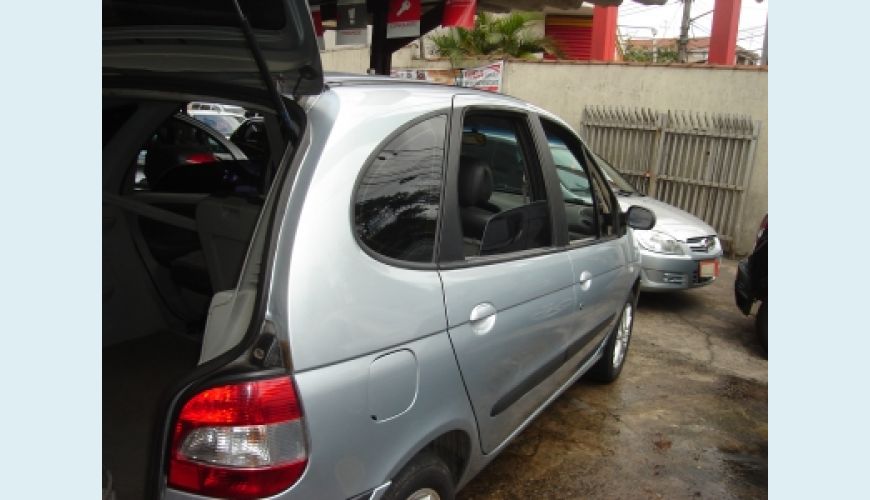 RENAULT SCENIC PRIVILÈGE HI-FLEX 1.6 16V - CINZA - 2005 Foto 4 (Grande)