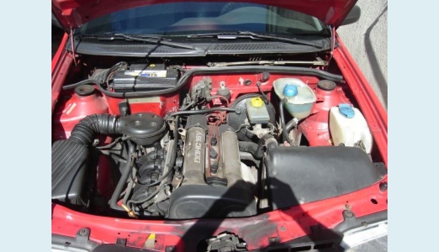 VOLKSWAGEN GOL 1000 MI 16V/ OURO 2P - VERMELHO - 1998 Foto 4 (Grande)