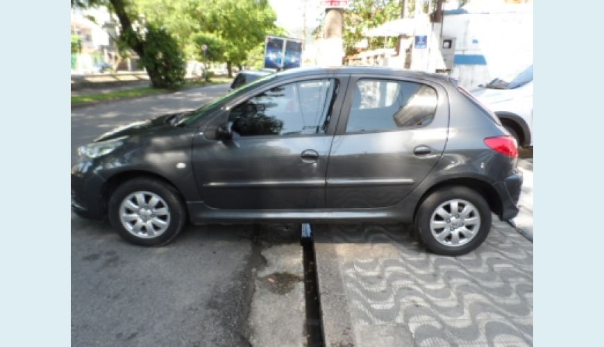 PEUGEOT 207 XR SPORT 1.4 FLEX 8V 5P - CINZA - 2010 Foto 4 (Grande)