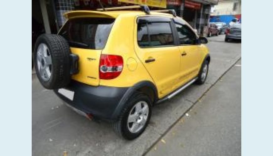 VOLKSWAGEN CROSSFOX 1.6 MI 8V TOTAL FLEX 4P - AMARELO - 2009 Foto 5 (Grande)