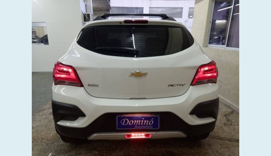 CHEVROLET ONIX 1.4 MPFI ACTIV 8V FLEX 4P - BRANCO - 2018 Foto 5 (Grande)