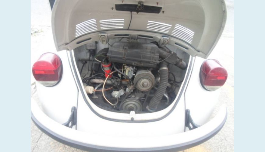 VOLKSWAGEN FUSCA 1.3 8V 2P - CINZA - 1985 Foto 5 (Grande)