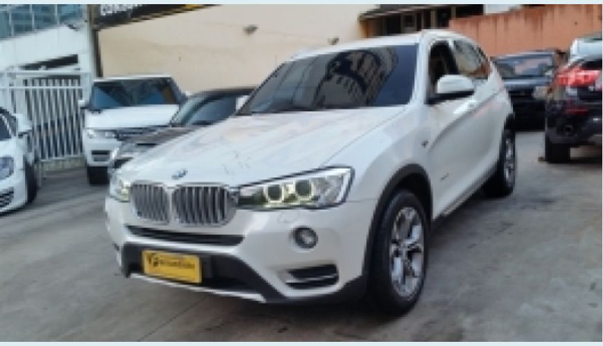 BMW X3 2.0 20I X LINE 4X4 16V 4P AUT. - BRANCO - 2015 Foto 5 (Grande)