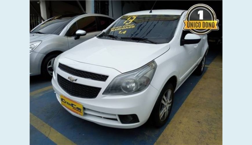 CHEVROLET AGILE 1.4 MPFI LTZ 8V FLEX 4P AUT. - BRANCO - 2013 Foto 5 (Grande)
