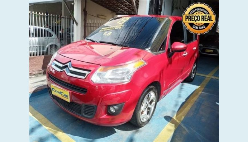 CITROËN C3 PICASSO 1.6 FLEX GLX BVA - VERMELHO - 2013 Foto 5 (Grande)