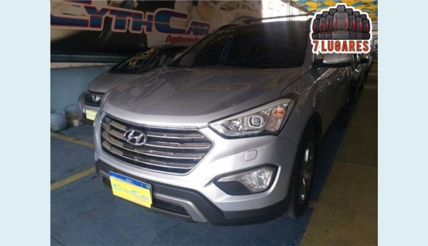 HYUNDAI GRAND SANTA FÉ 3.3 MPFI V6 4WD 4P AUT. - PRATA - 2015 Foto 5 (Grande)