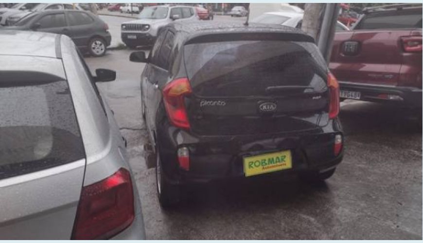 KIA PICANTO 1.0 EX 12V FLEX 4P AUT. - PRETO - 2012 Foto 5 (Grande)