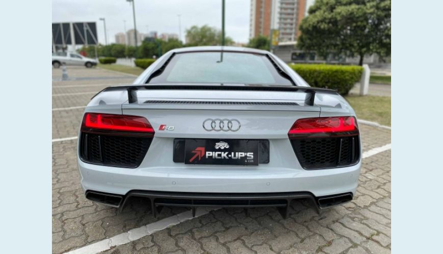 AUDI R8 5.2 FSI COUPE PLUS QUATTRO V10 40V 2P S TRONIC - BRANCO - 2017 Foto 5 (Grande)