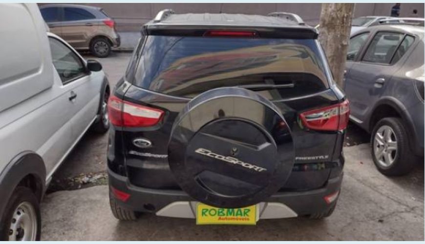 FORD ECOSPORT 1.6 FREESTYLE 16V FLEX 4P - PRETO - 2015 Foto 5 (Grande)