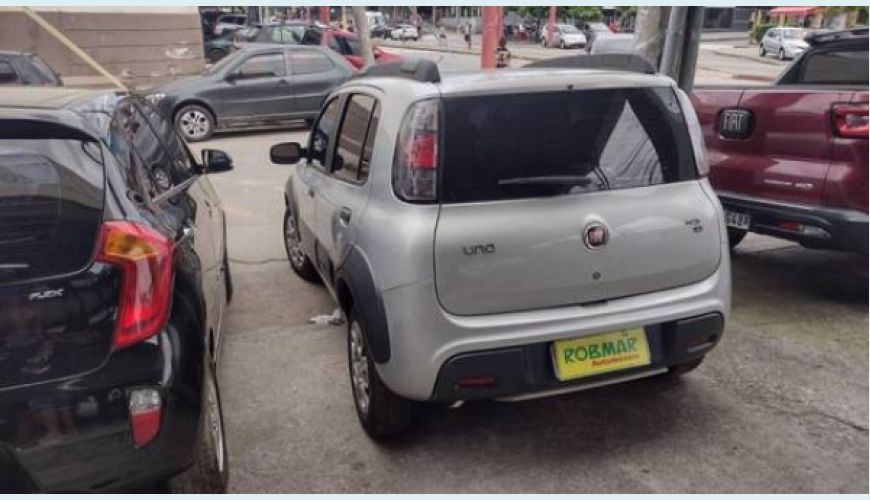 FIAT UNO 1.3 FIREFLY FLEX WAY 4P - PRATA - 2020 Foto 5 (Grande)