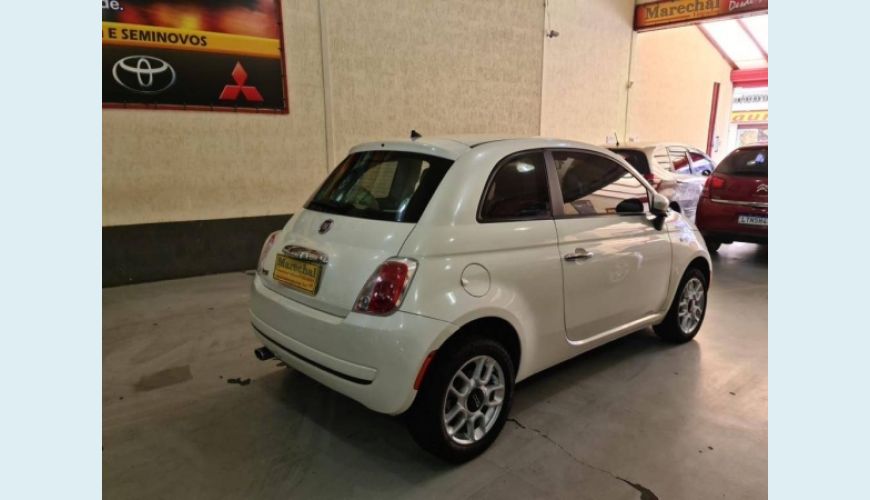 FIAT 500 1.4 CULT 8V FLEX 2P AUT. - BRANCO - 2013 Foto 5 (Grande)