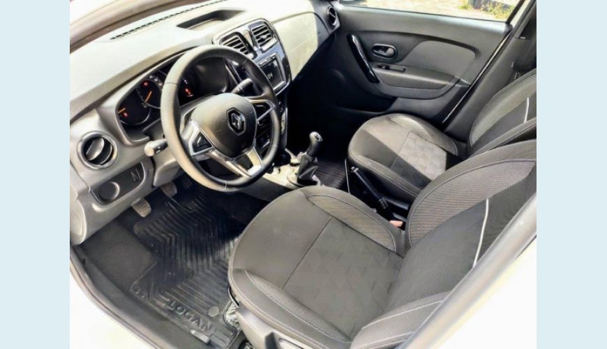 RENAULT LOGAN 1.6 16V SCE FLEX ZEN - BRANCO - 2022 Foto 5 (Grande)
