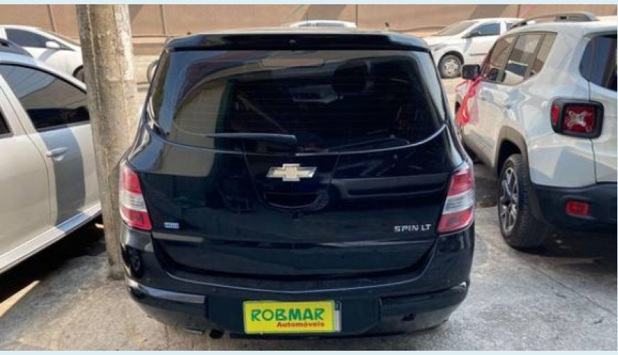 CHEVROLET SPIN 1.8 LT 8V FLEX 4P AUT. - PRETO - 2013 Foto 5 (Grande)