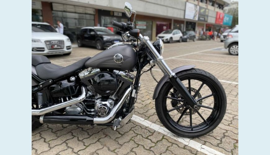 HARLEY-DAVIDSON SOFTAIL BREAKOUT CUSTOM - CINZA - 2016 Foto 5 (Grande)