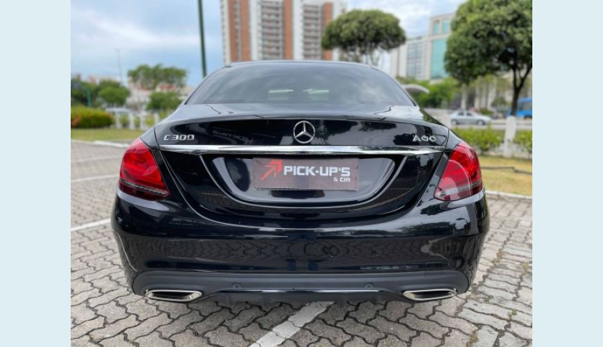 MERCEDES-BENZ C 300 2.0 CGI SPORT 9G-TRONIC - PRETO - 2019 Foto 5 (Grande)