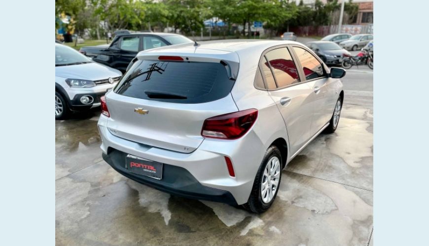 CHEVROLET ONIX 1.0 FLEX LT - PRATA - 2020 Foto 5 (Grande)
