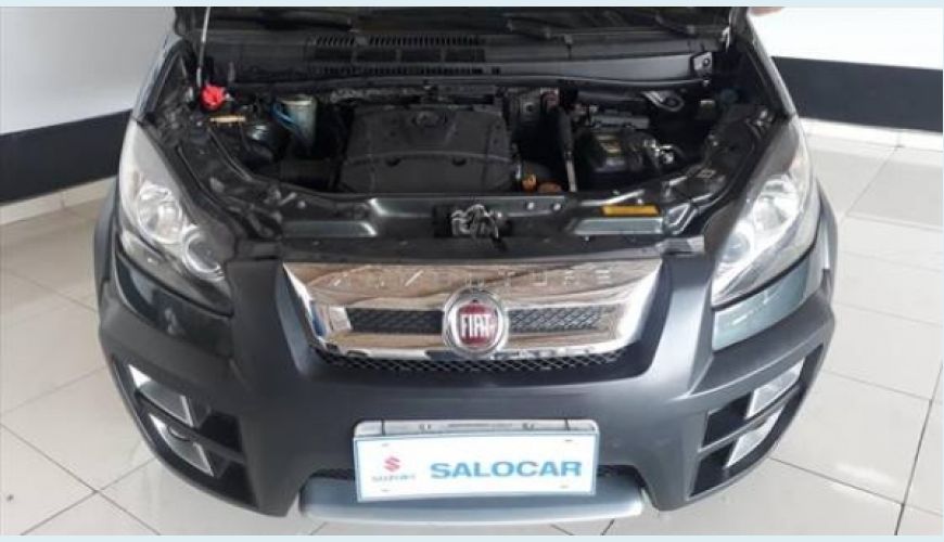 FIAT IDEA 1.8 MPI ADVENTURE 16V FLEX 4P AUT. - CINZA - 2012 Foto 5 (Grande)