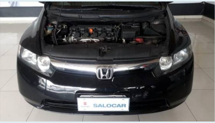 HONDA CIVIC 1.8 LXS 16V 4P AUT. - PRETO - 2007 Foto 5 (Grande)