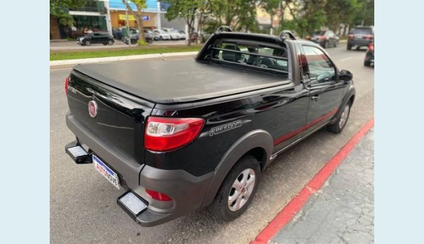 FIAT STRADA 1.4 MPI FREEDOM CS 8V FLEX 2P - PRETO - 2020 Foto 5 (Grande)