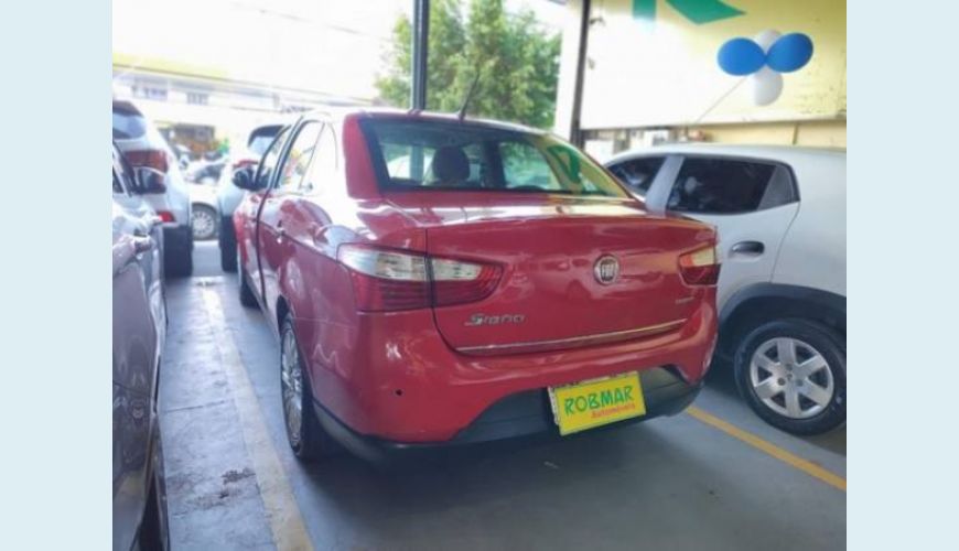 FIAT GRAND SIENA 1.6 16V FLEX 4P - VERMELHO - 2017 Foto 5 (Grande)