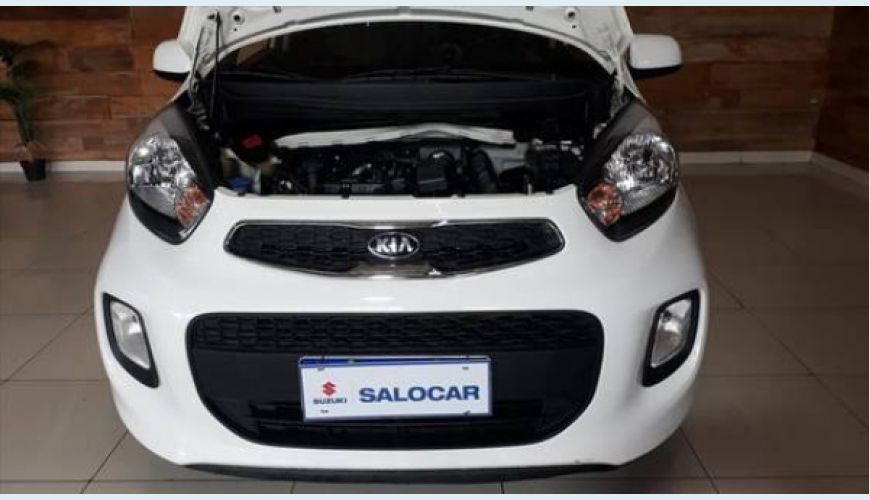 KIA PICANTO 1.0 EX 12V FLEX 4P - BRANCO - 2016 Foto 5 (Grande)