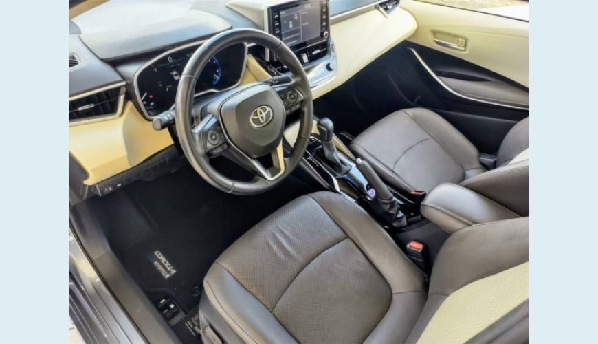 TOYOTA COROLLA 1.8 VVT-I HYBRID FLEX ALTIS CVT - CINZA - 2020 Foto 5 (Grande)