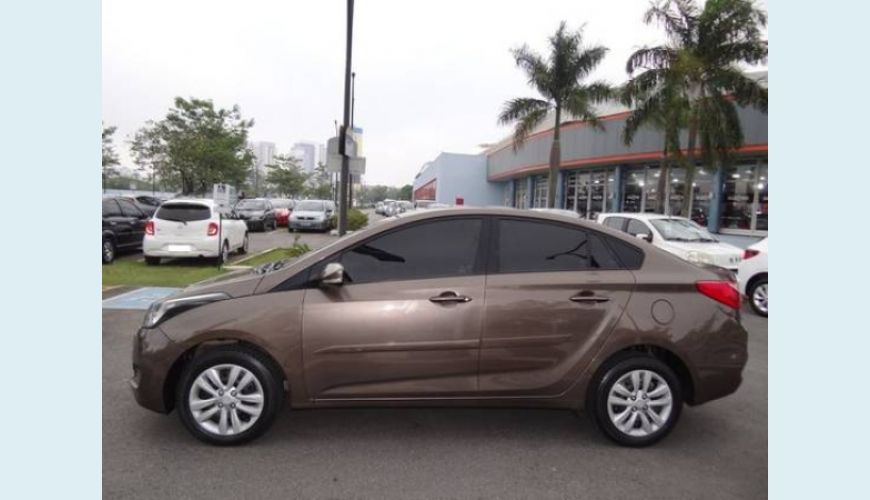 HYUNDAI HB 20S 1.6 COMFORT STYLE 16V FLEX 4P - MARROM - 2016 Foto 5 (Grande)