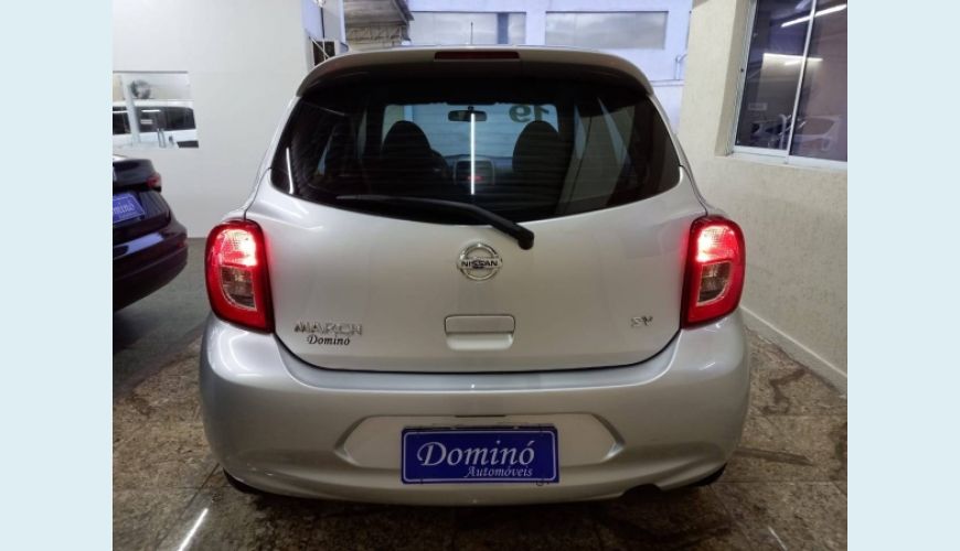 NISSAN MARCH 1.0 SV 12V FLEX 4P - PRATA - 2019 Foto 5 (Grande)