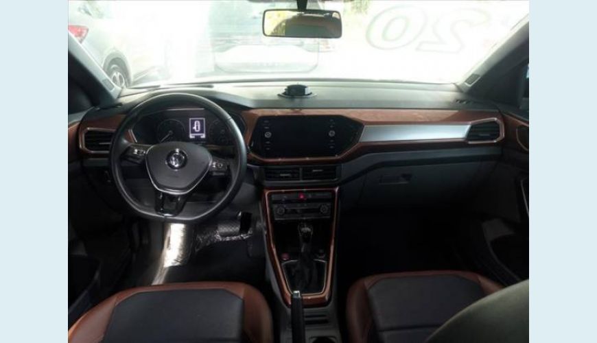 VOLKSWAGEN T-CROSS 1.0 200 TSI TOTAL FLEX COMFORTLINE AUT. - PRETO - 2020 Foto 5 (Grande)