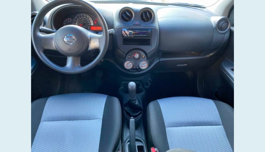NISSAN MARCH 1.0 S 16V FLEX 4P - PRETO - 2014 Foto 5 (Grande)