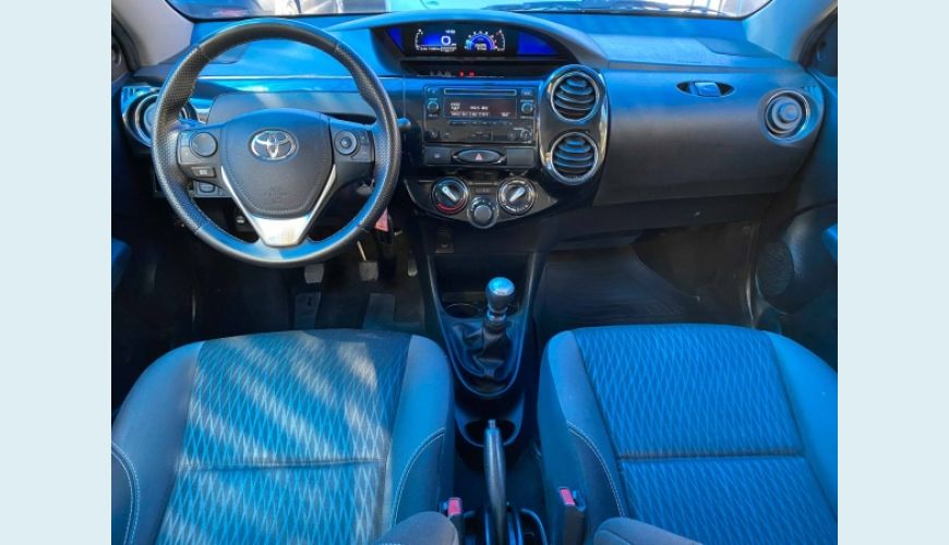 TOYOTA ETIOS 1.5 XS SEDAN 16V FLEX 4P - CINZA - 2018 Foto 5 (Grande)