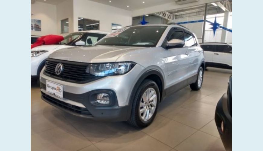 VOLKSWAGEN T-CROSS 1.0 200 TSI TOTAL FLEX AUT. - PRATA - 2020 Foto 5 (Grande)