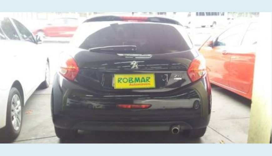 PEUGEOT 208 1.6 GRIFFE 16V FLEX 4P AUT. - PRETO - 2015 Foto 5 (Grande)