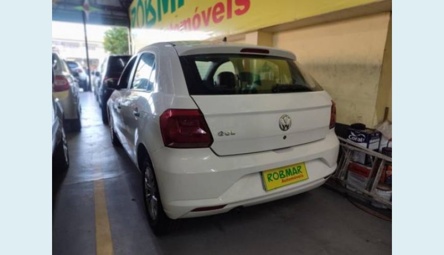 VOLKSWAGEN GOL 1.0 12V MPI TOTALFLEX TRENDLINE 4P - BRANCO - 2017 Foto 5 (Grande)