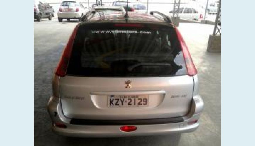 PEUGEOT 206 1.4 PRESENCE SW 8V 4P - PRATA - 2006 Foto 5 (Grande)