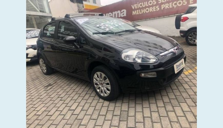 FIAT PUNTO 1.4 ATTRACTIVE 8V FLEX 4P - PRETO - 2017 Foto 5 (Grande)