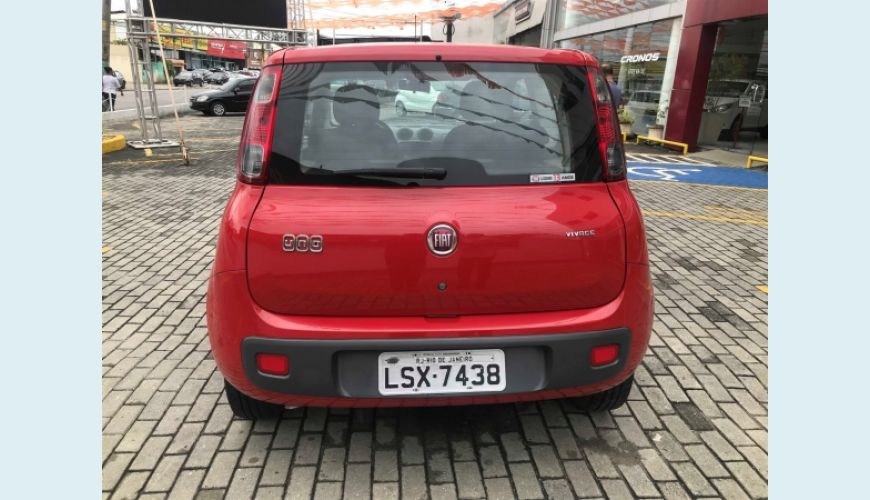 FIAT UNO 1.0 EVO VIVACE 8V FLEX 2P - VERMELHO - 2016 Foto 5 (Grande)