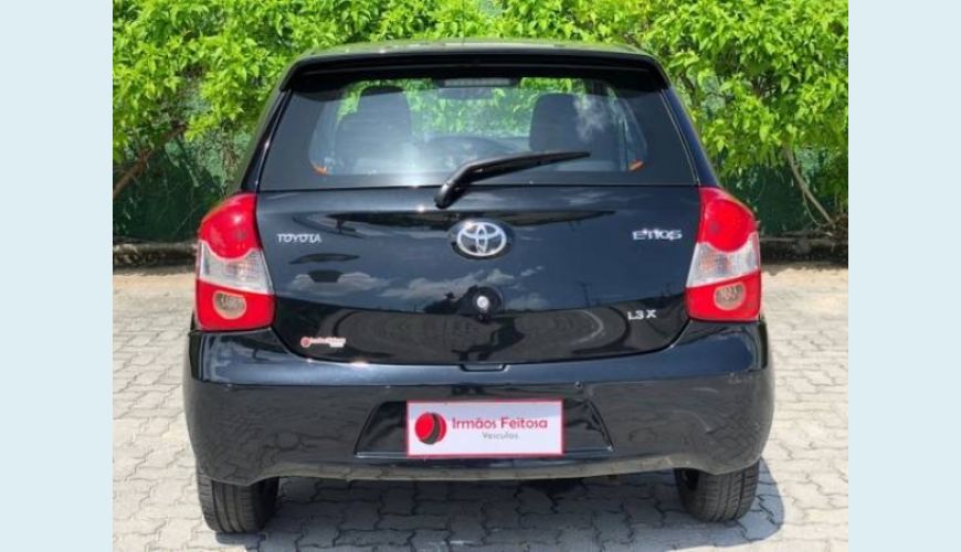 TOYOTA ETIOS 1.3 X 16V FLEX 4P - PRETO - 2014 Foto 5 (Grande)