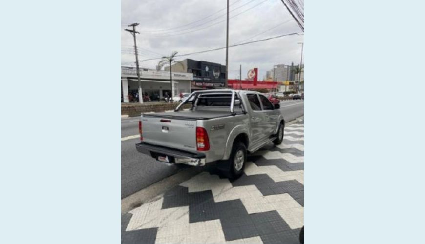 TOYOTA HILUX 3.0 SRV 4X4 CD 16V TURBO INTERCOOLER DIESEL 4P AUT. - PRATA - 2008 Foto 5 (Grande)