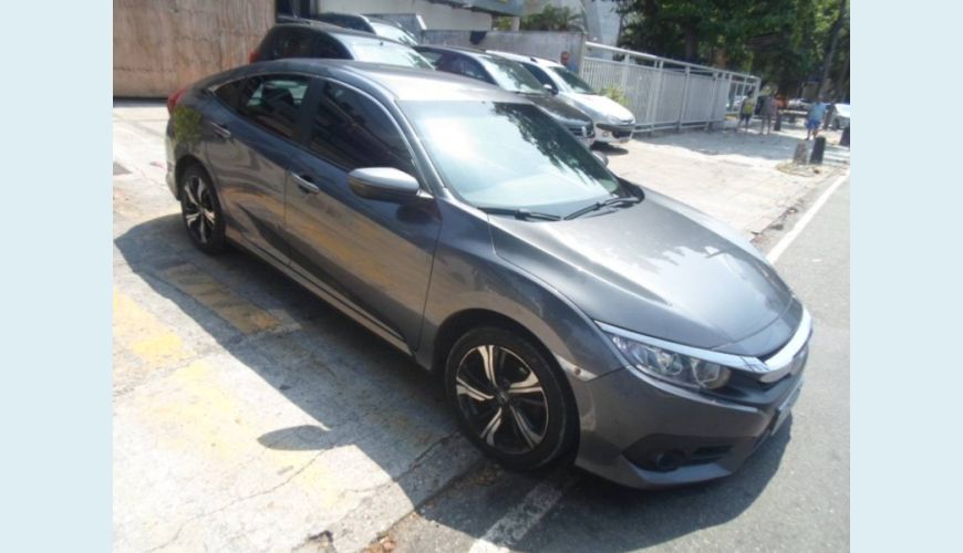 HONDA CIVIC 2.0 16V FLEXONE EX 4P CVT - CINZA - 2017 Foto 5 (Grande)